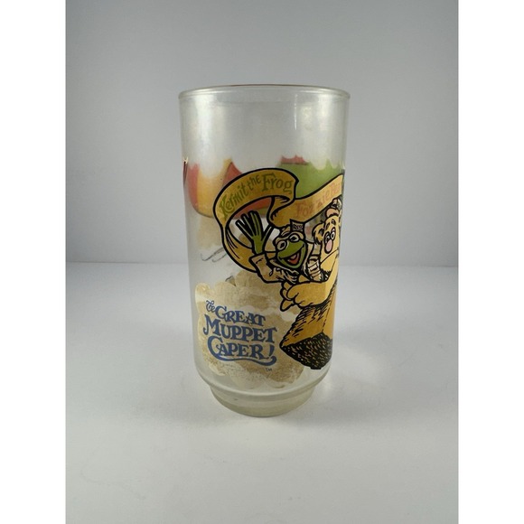 The Muppets McDonald's 1981 Vintage Promotional Glass Cup - Picture 2 of 5